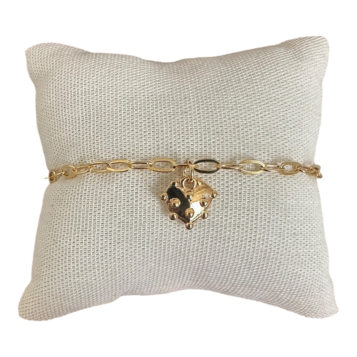 Pulso Charm Corazón nopal