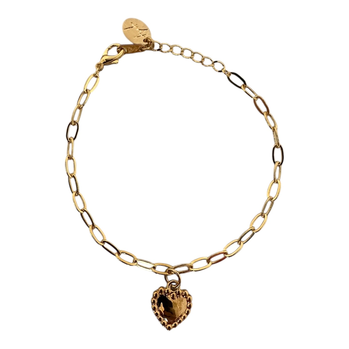 Pulso Charm Corazón bolitas