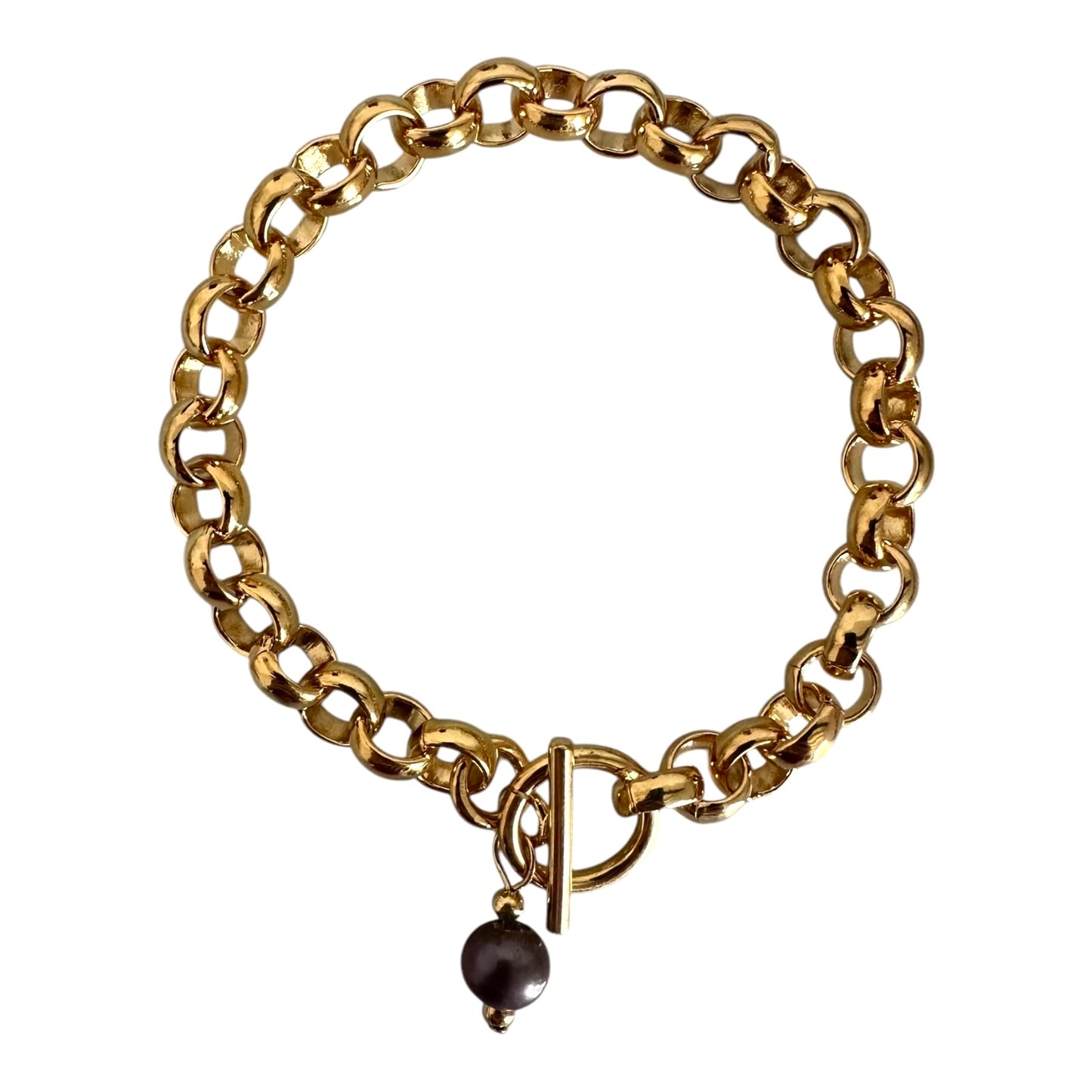 Pulso rolo T + perla