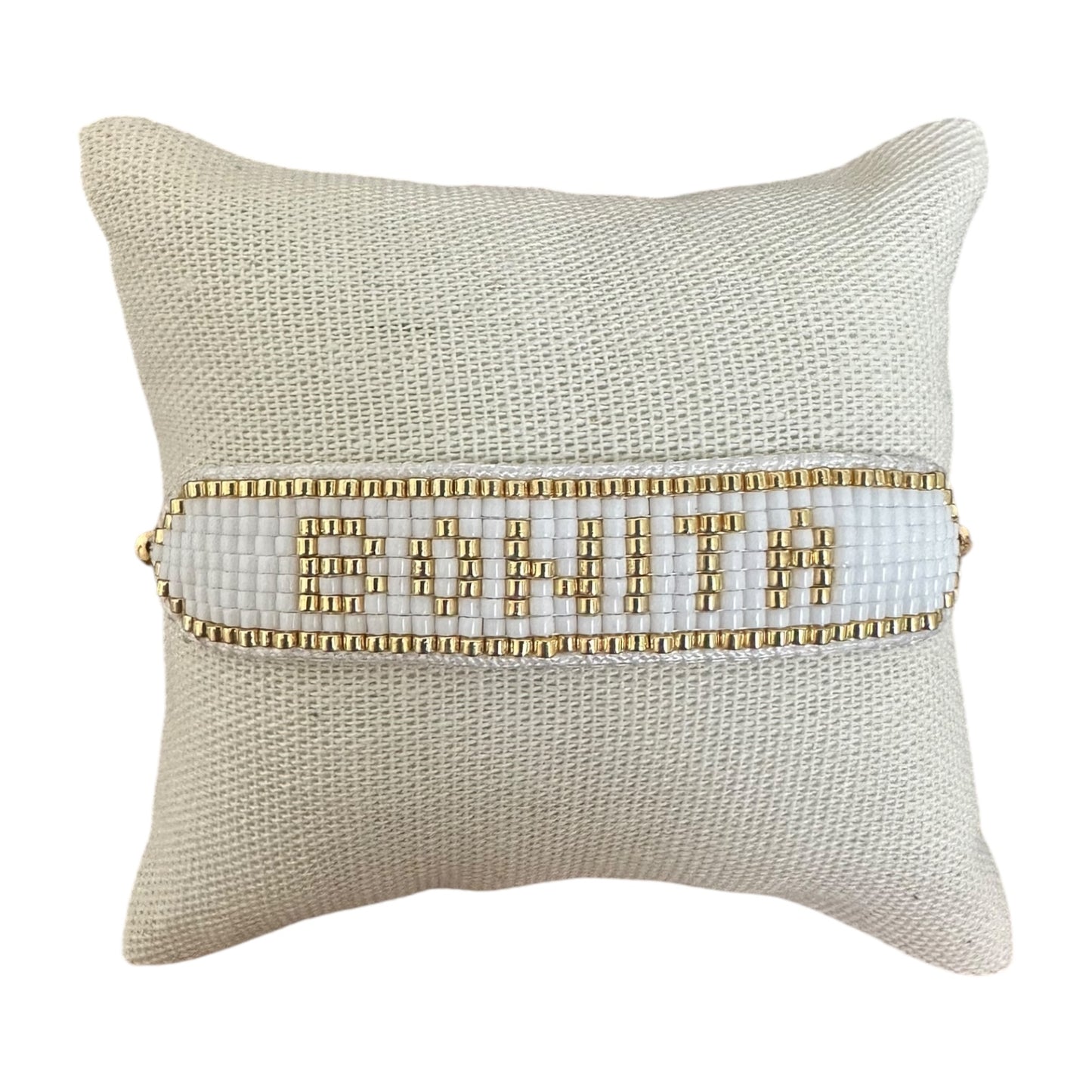 Brazalete palabra "BONITA"
