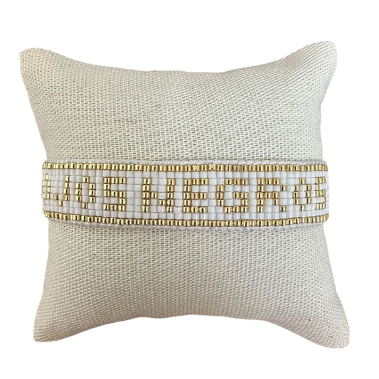 Brazalete frase "OJOS NEGROS"