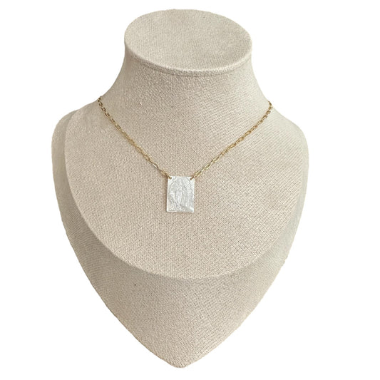 Collar escapulario Virgen de Guadalupe